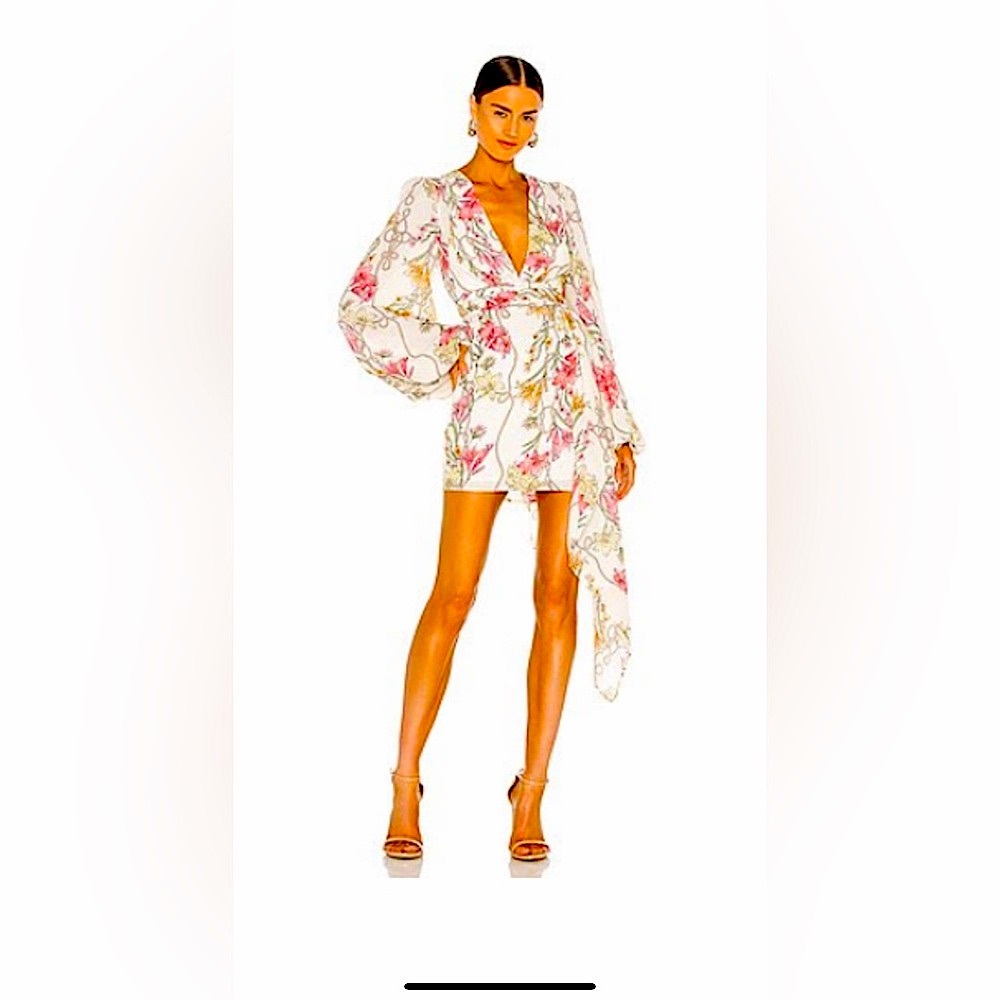 Revolve / Katie May peonie sleepless night mini dress